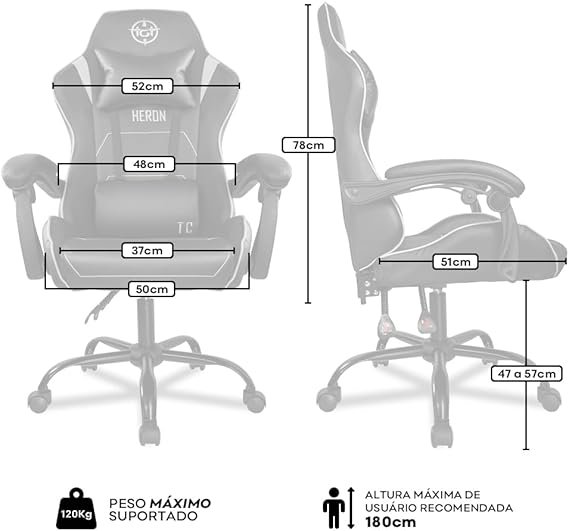 Cadeira Gamer TGT Heron TC - 2