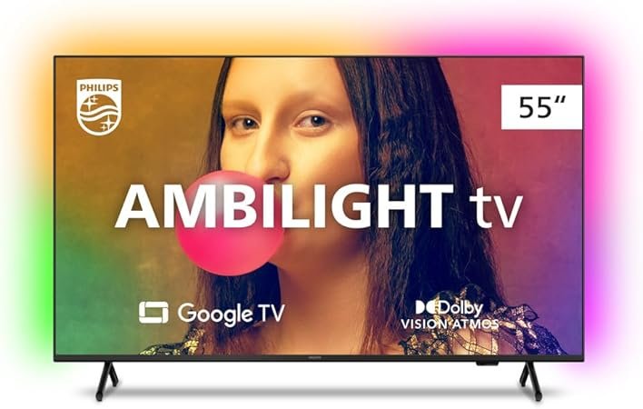 Smart TV Philips Ambilight 55 4K 55PUG790878