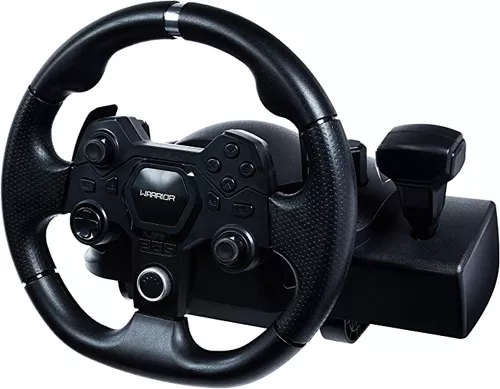 Volante Gamer Warrior e Pedal Js090 - 2