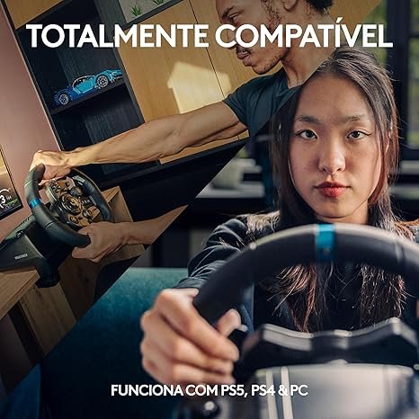 Volante Logitech G29 Driving Force e Pedais com Force Feedback - 3